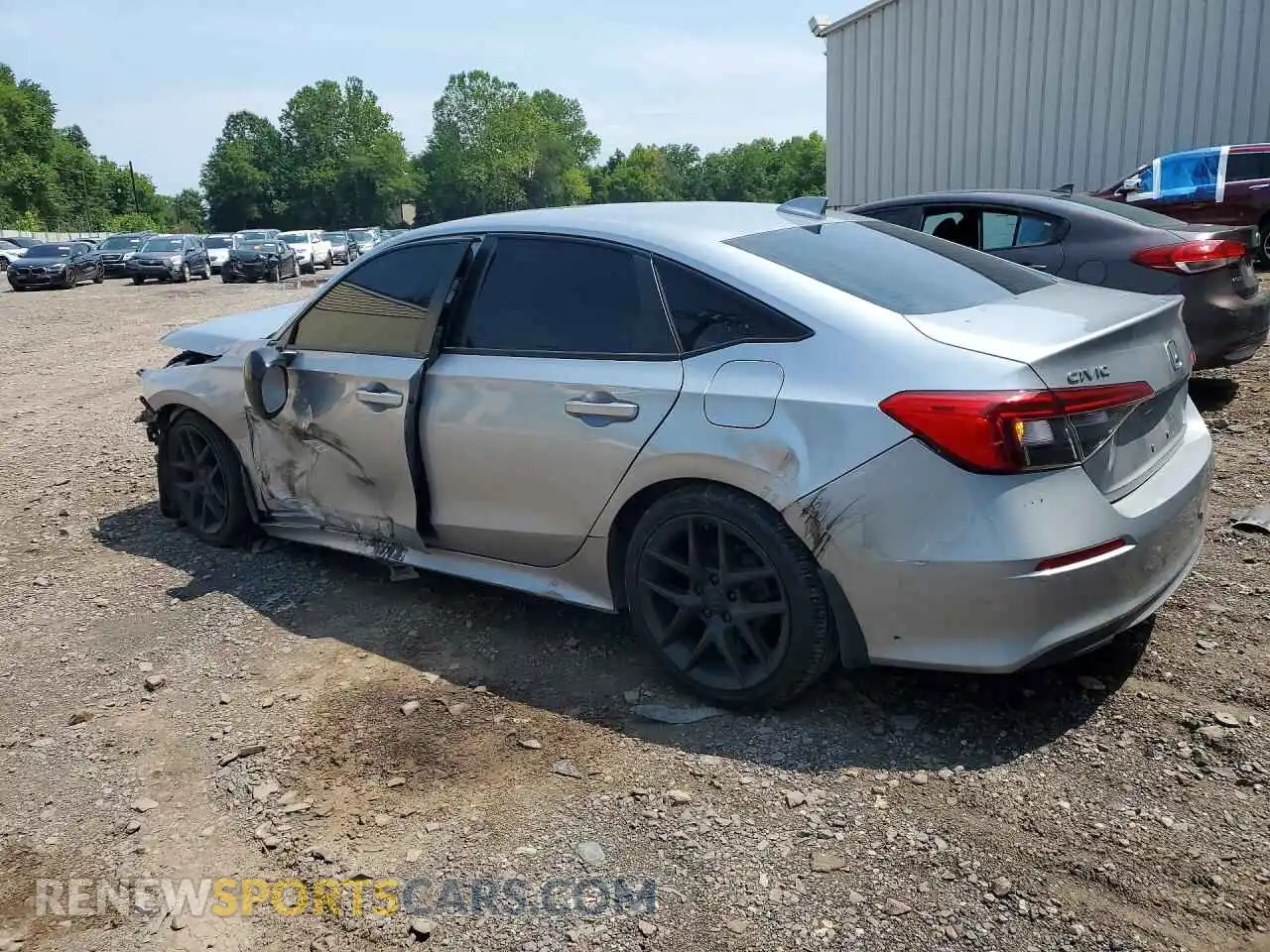 2 Photograph of a damaged car 2HGFE2F54NH594431 HONDA CIVIC 2022