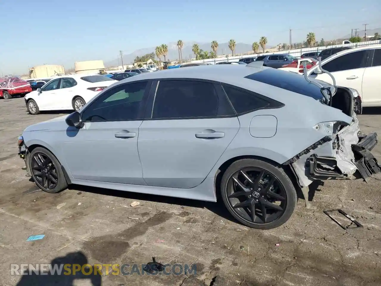 2 Photograph of a damaged car 2HGFE2F54NH608165 HONDA CIVIC 2022