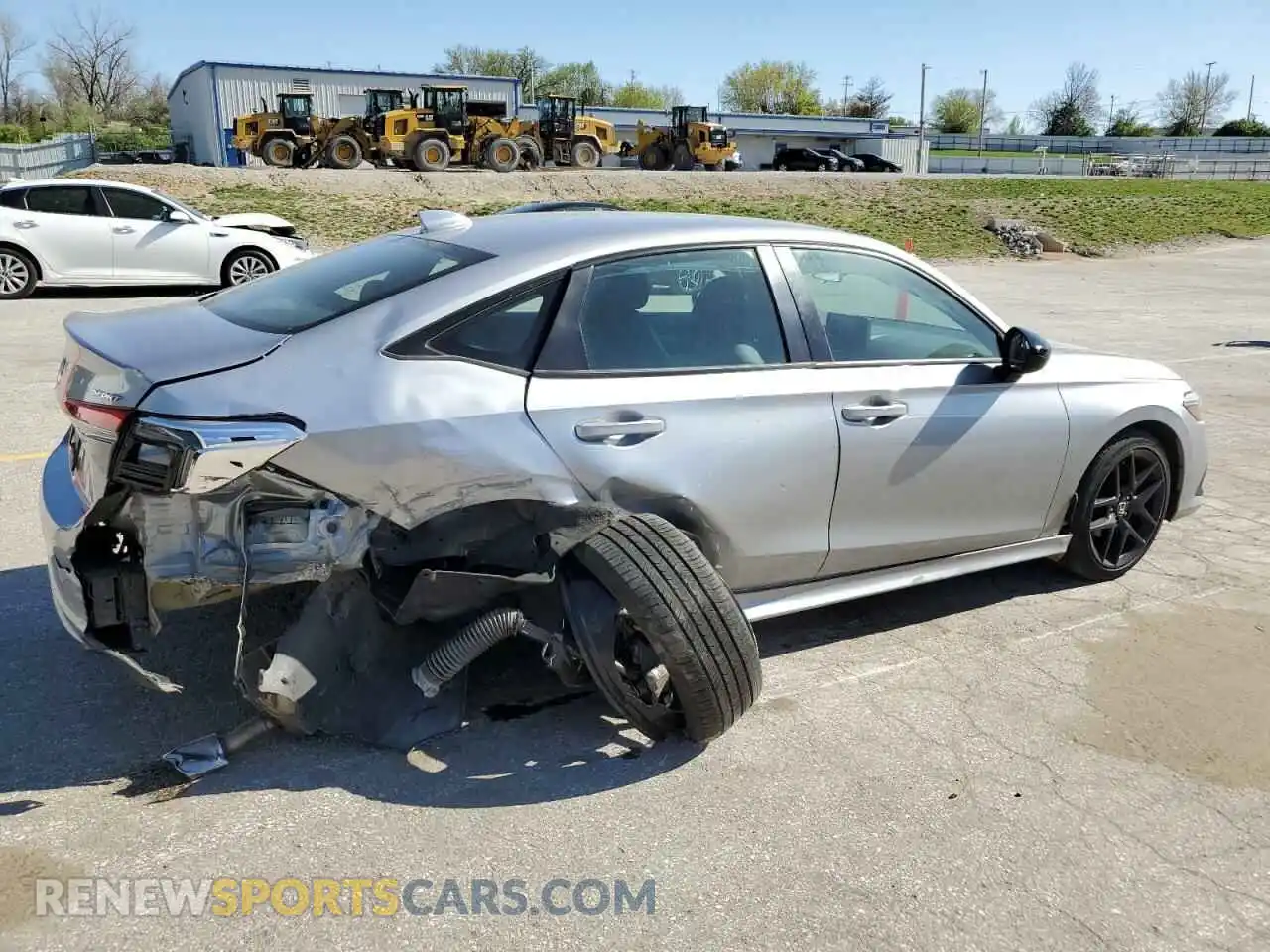 3 Photograph of a damaged car 2HGFE2F55NH519933 HONDA CIVIC 2022