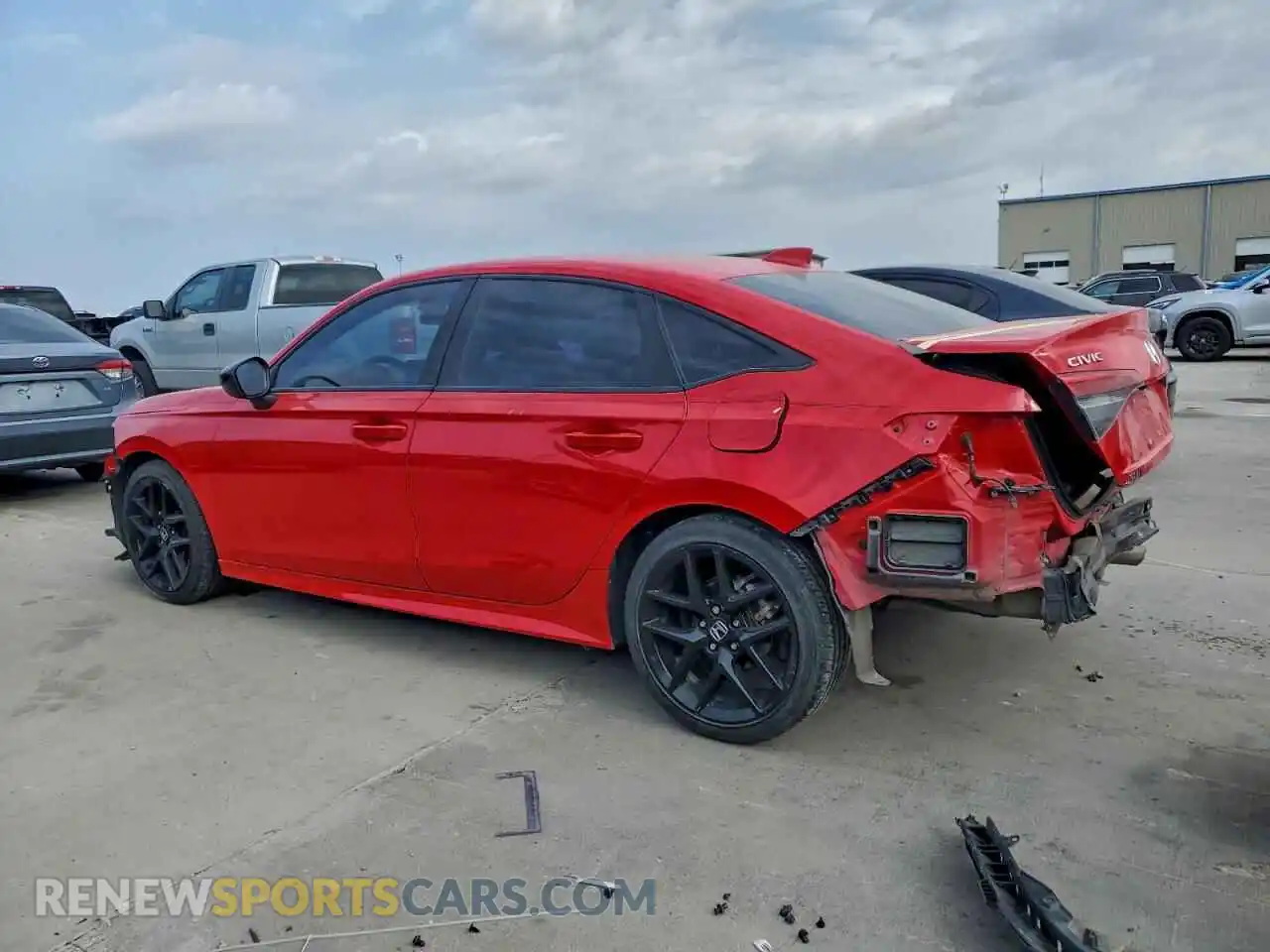 2 Фотография поврежденного автомобиля 2HGFE2F55NH521004 HONDA CIVIC 2022