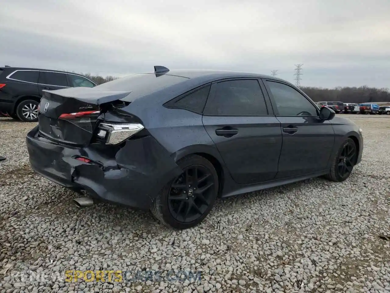 3 Photograph of a damaged car 2HGFE2F55NH538143 HONDA CIVIC 2022