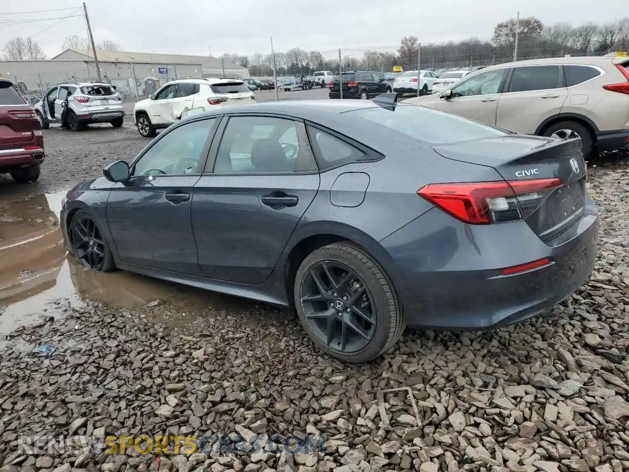 2 Photograph of a damaged car 2HGFE2F55NH548154 HONDA CIVIC 2022