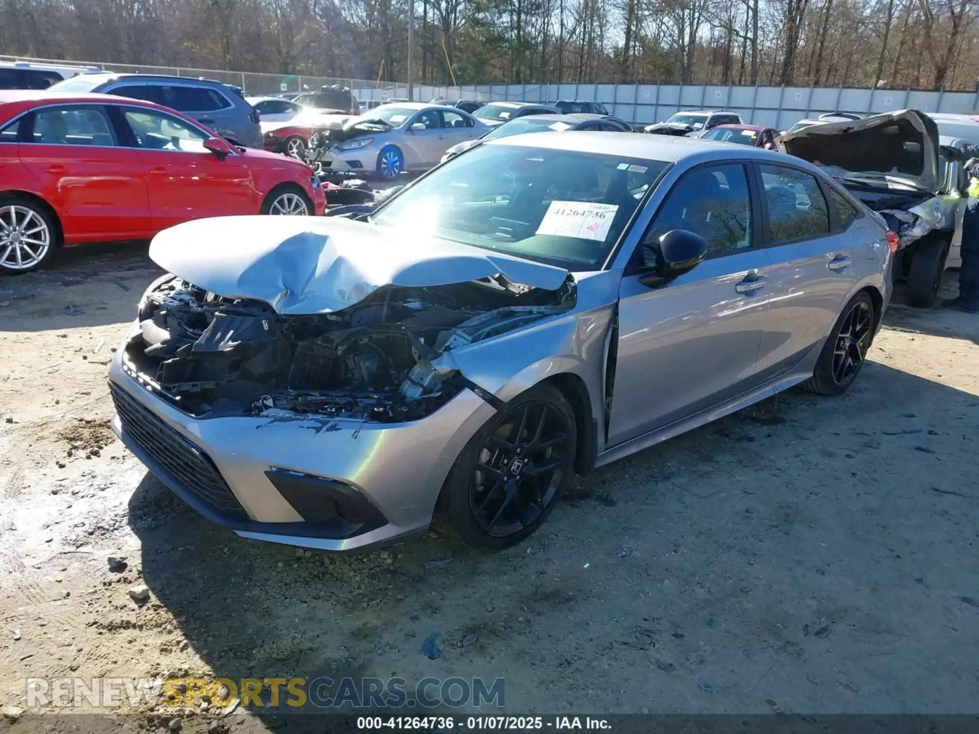 2 Photograph of a damaged car 2HGFE2F55NH552849 HONDA CIVIC 2022