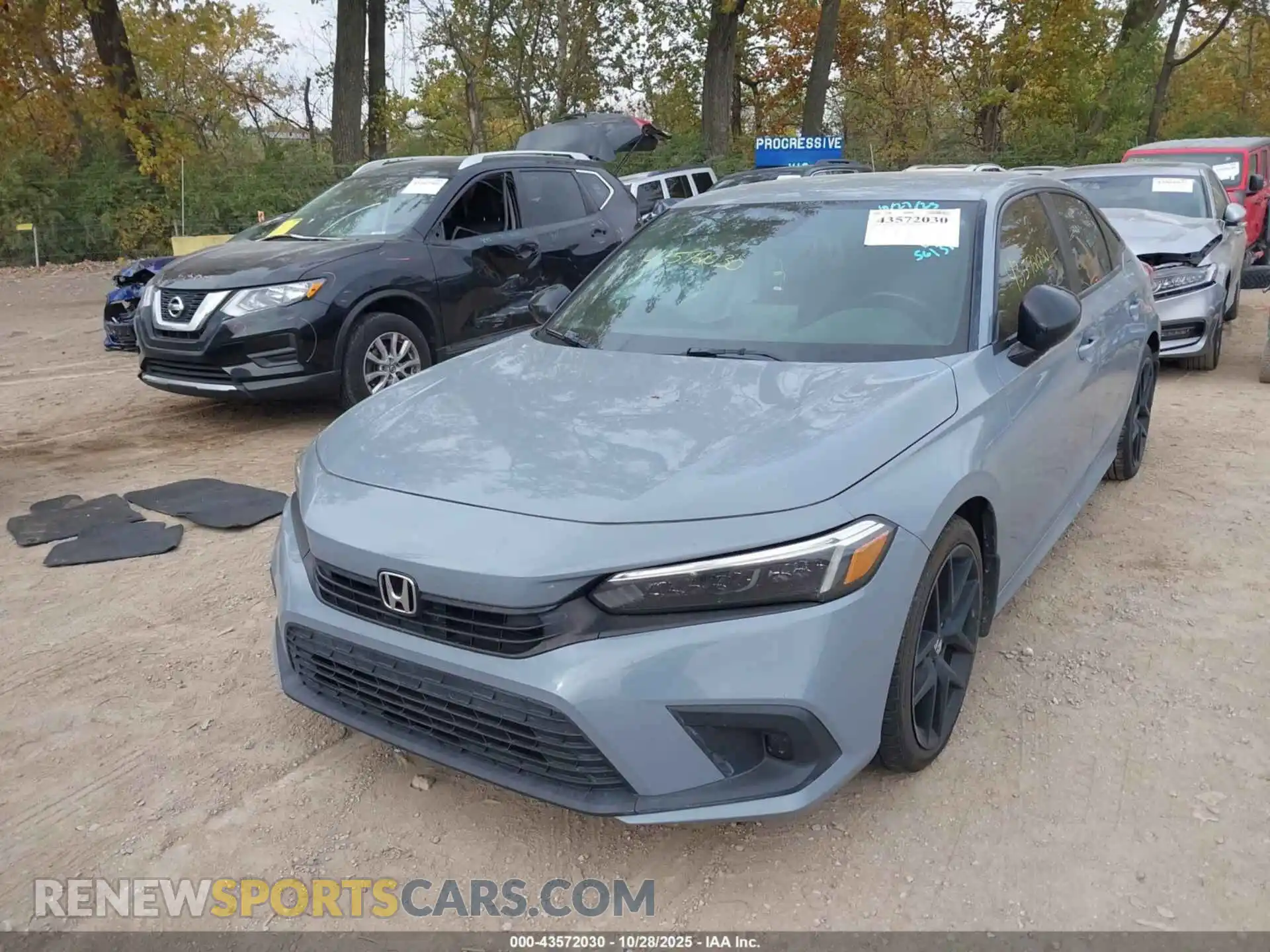 2 Photograph of a damaged car 2HGFE2F55NH561390 HONDA CIVIC 2022