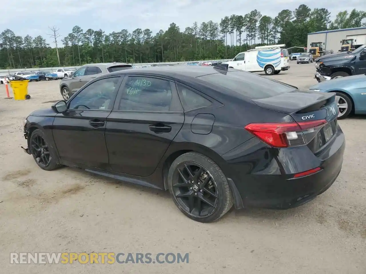 2 Photograph of a damaged car 2HGFE2F55NH567416 HONDA CIVIC 2022