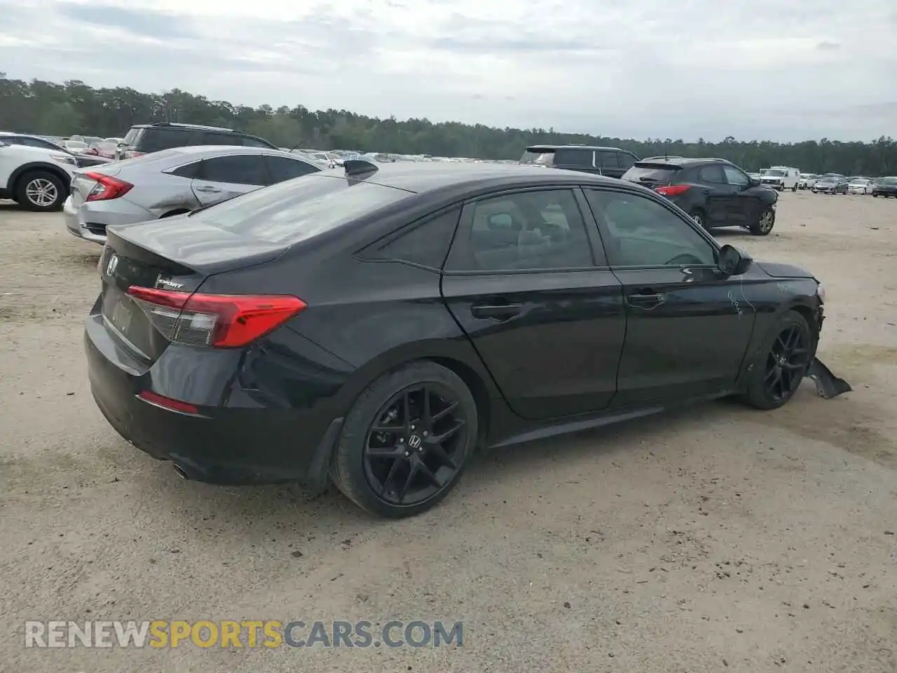 3 Photograph of a damaged car 2HGFE2F55NH567416 HONDA CIVIC 2022