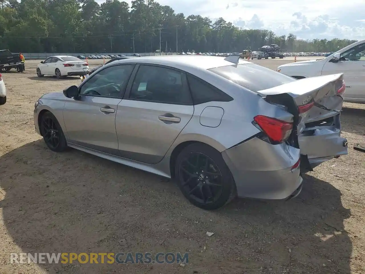 2 Photograph of a damaged car 2HGFE2F55NH568713 HONDA CIVIC 2022