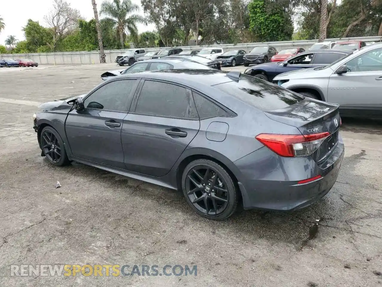 2 Photograph of a damaged car 2HGFE2F55NH572471 HONDA CIVIC 2022