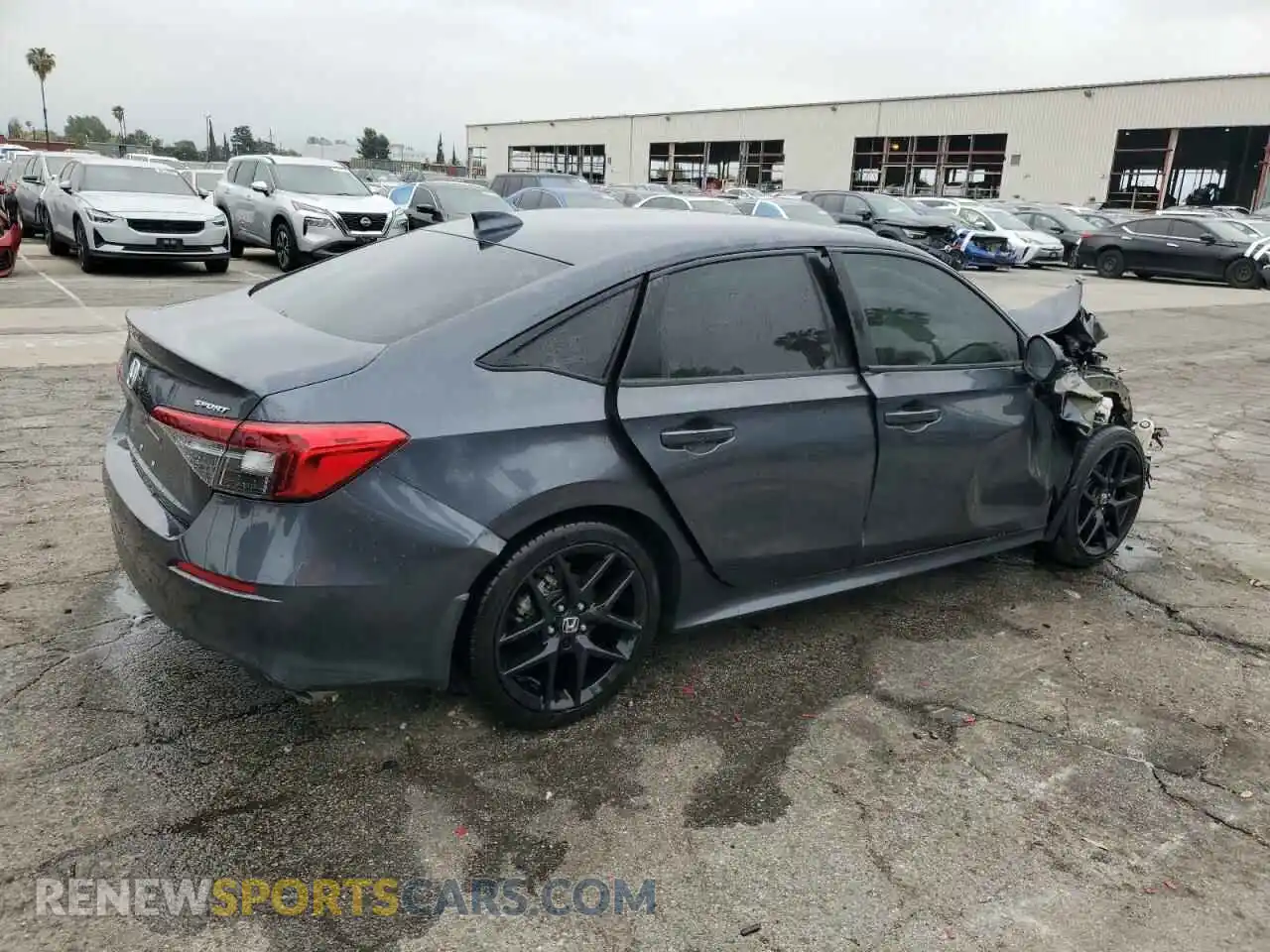 3 Photograph of a damaged car 2HGFE2F55NH572471 HONDA CIVIC 2022