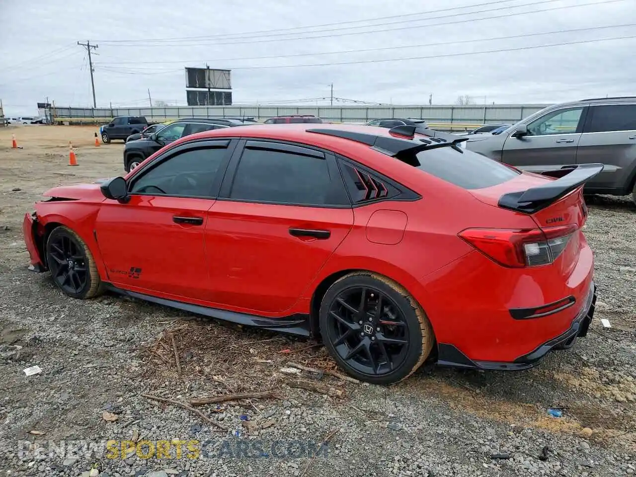2 Photograph of a damaged car 2HGFE2F55NH582059 HONDA CIVIC 2022