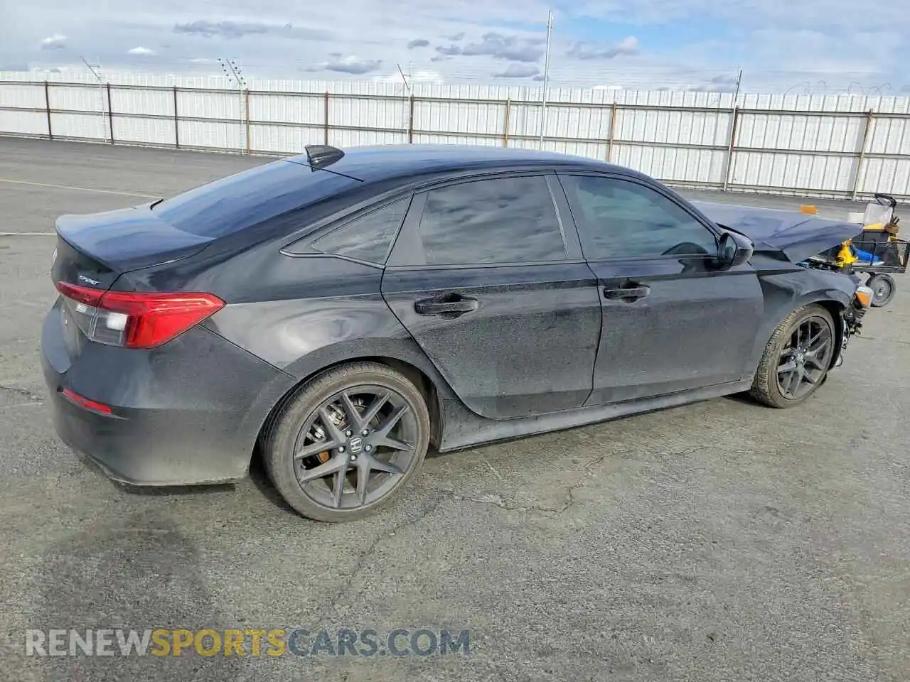 3 Photograph of a damaged car 2HGFE2F55NH590520 HONDA CIVIC 2022