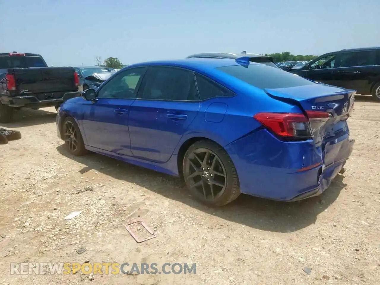 2 Photograph of a damaged car 2HGFE2F55NH591120 HONDA CIVIC 2022