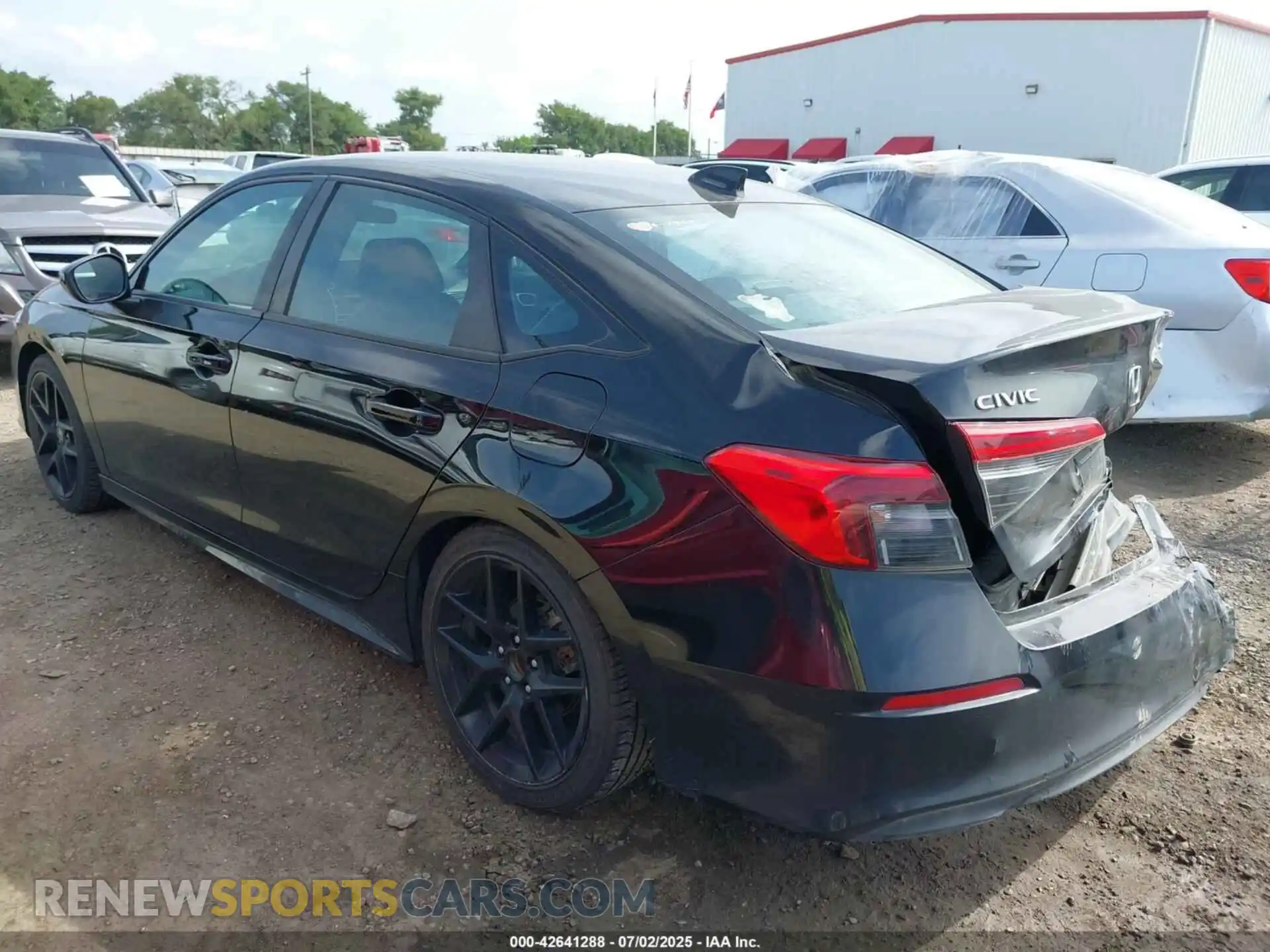 3 Photograph of a damaged car 2HGFE2F56NH501652 HONDA CIVIC 2022