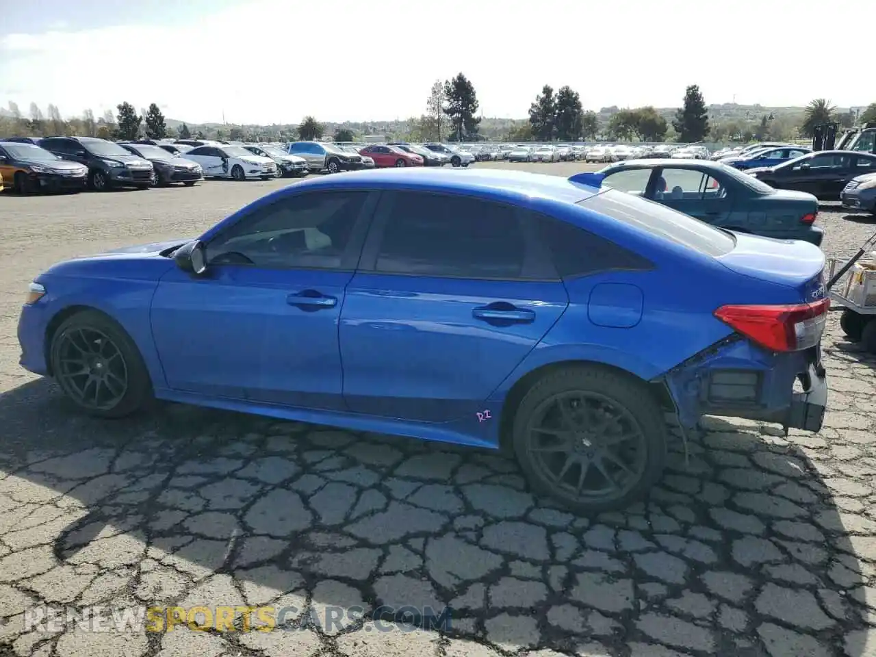 2 Photograph of a damaged car 2HGFE2F56NH535591 HONDA CIVIC 2022