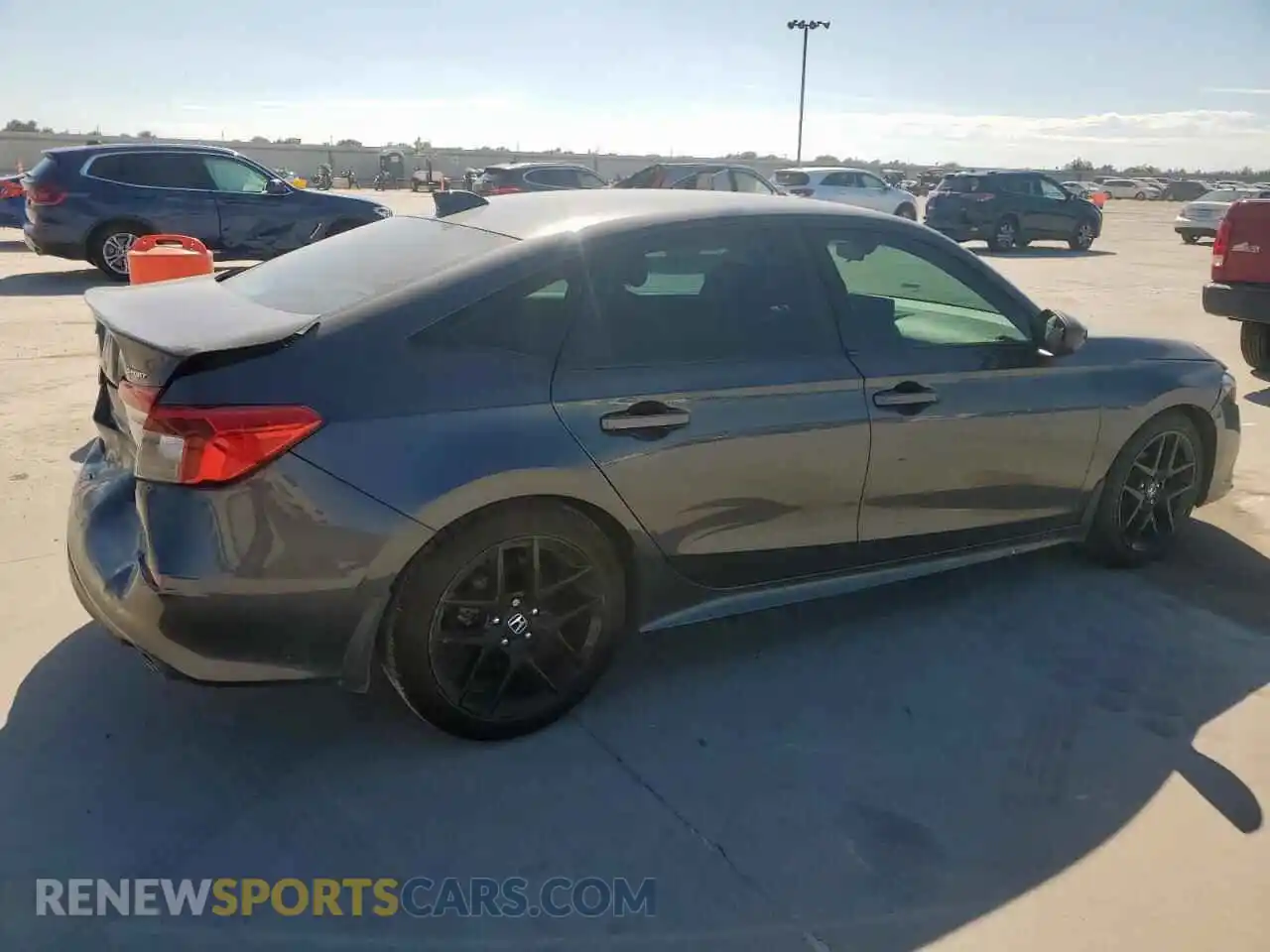 3 Photograph of a damaged car 2HGFE2F56NH536367 HONDA CIVIC 2022