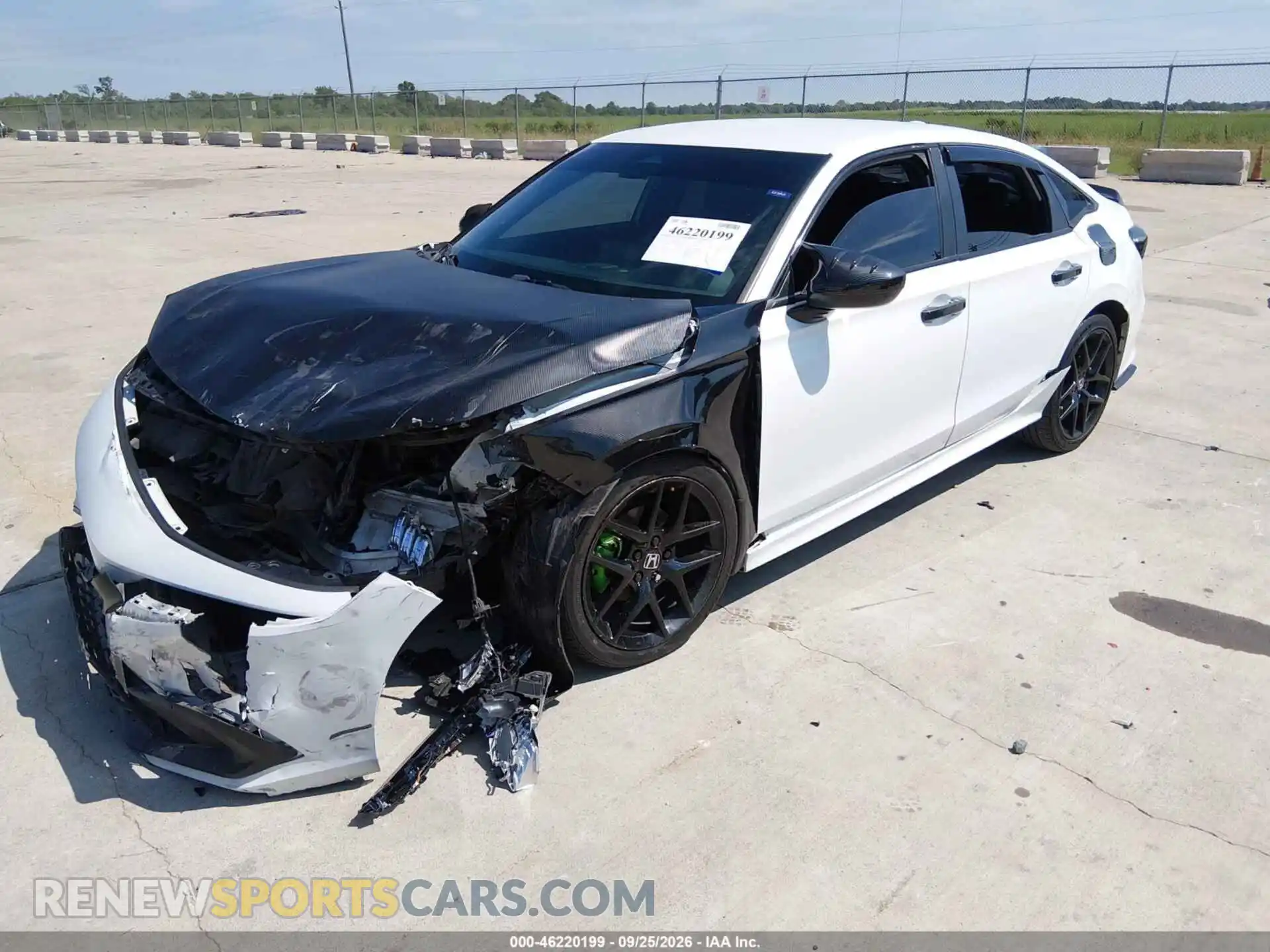 2 Photograph of a damaged car 2HGFE2F56NH536837 HONDA CIVIC 2022