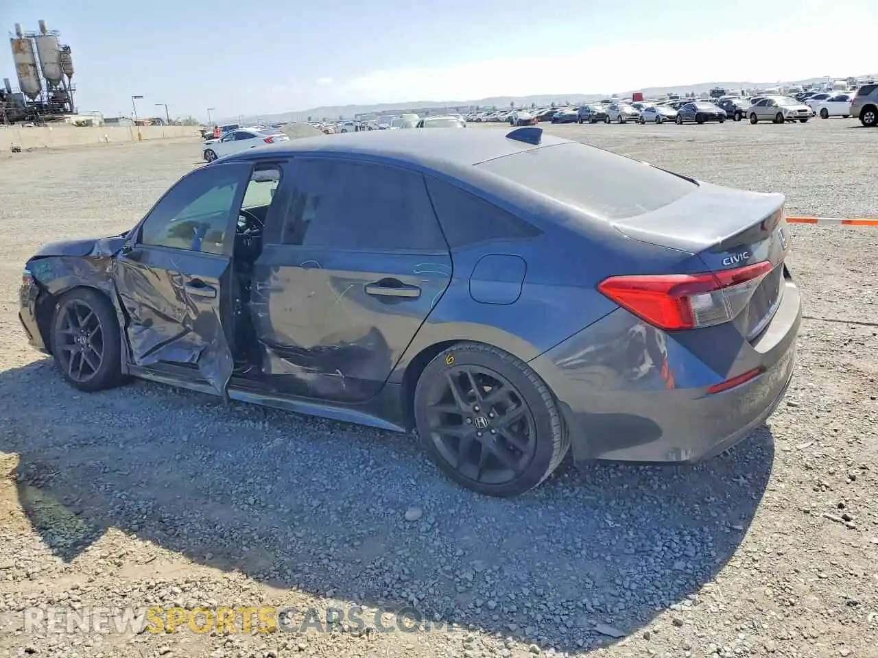 2 Photograph of a damaged car 2HGFE2F56NH540175 HONDA CIVIC 2022