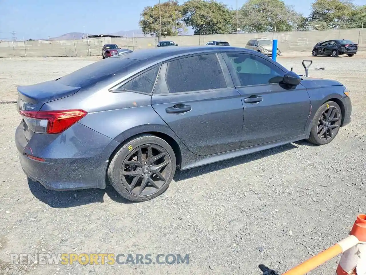 3 Photograph of a damaged car 2HGFE2F56NH540175 HONDA CIVIC 2022
