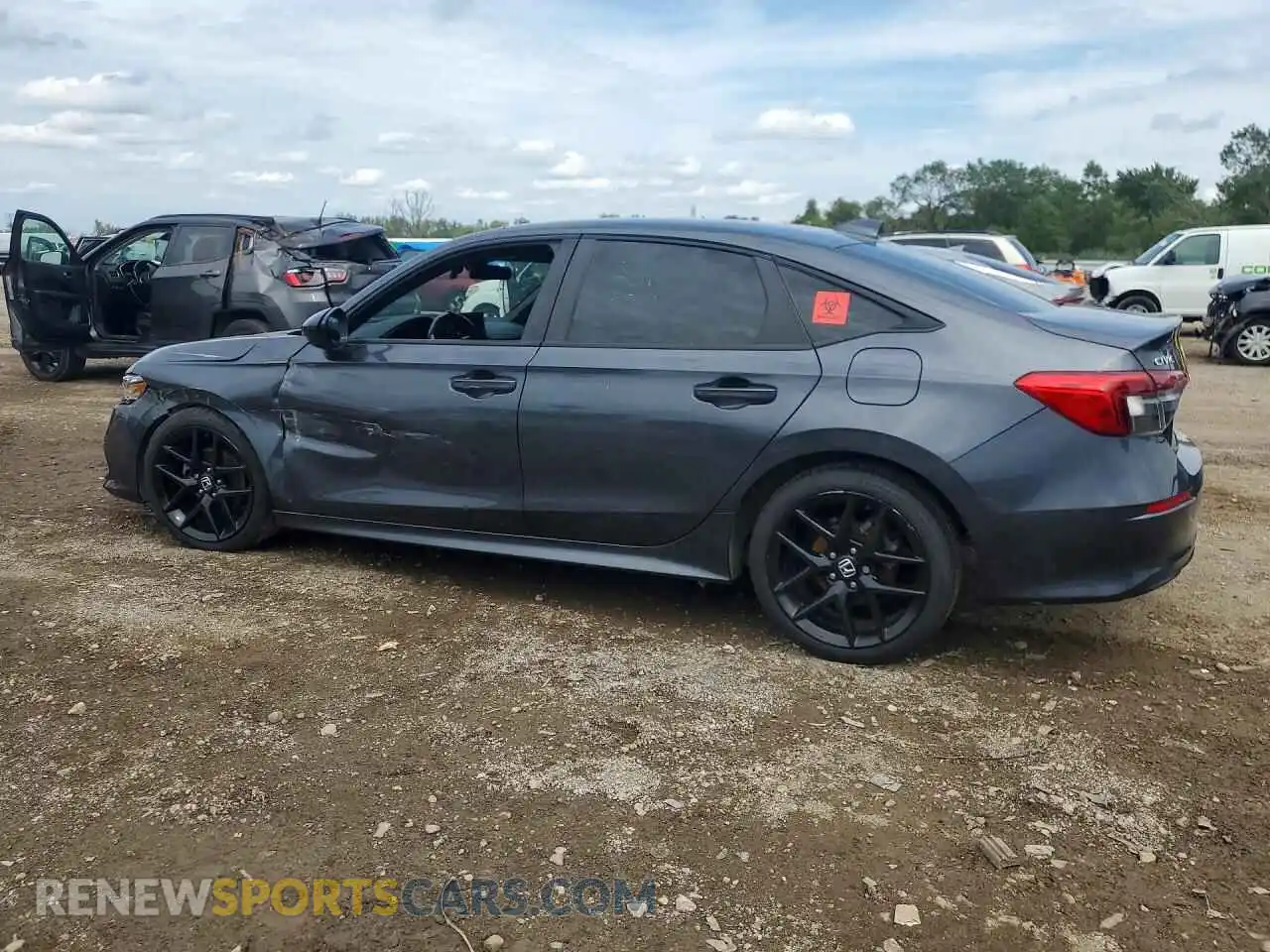 2 Photograph of a damaged car 2HGFE2F56NH552309 HONDA CIVIC 2022