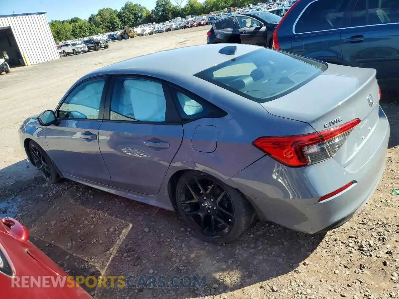 2 Photograph of a damaged car 2HGFE2F56NH587187 HONDA CIVIC 2022