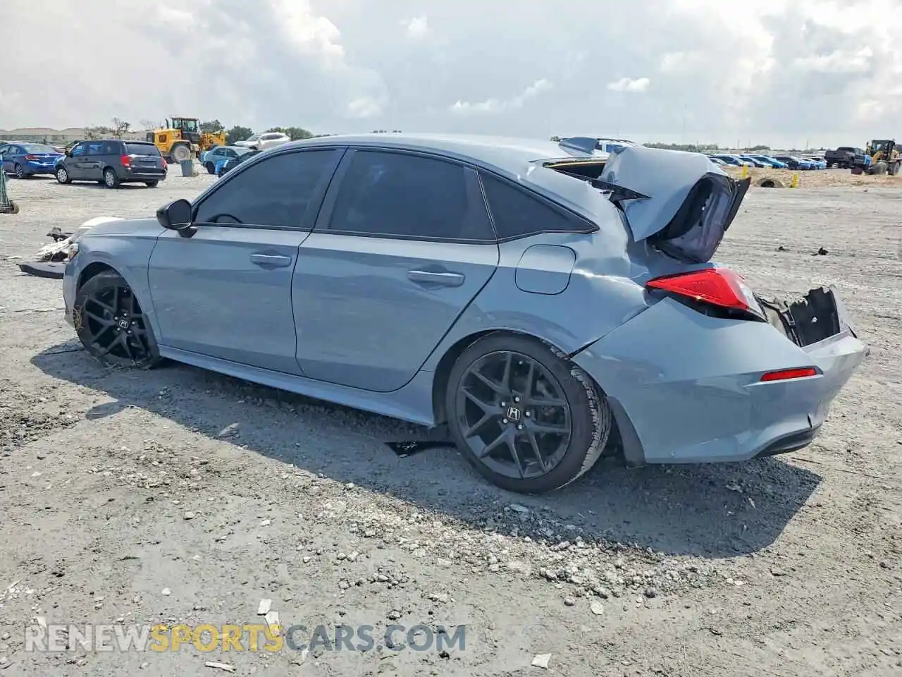 2 Photograph of a damaged car 2HGFE2F56NH590297 HONDA CIVIC 2022