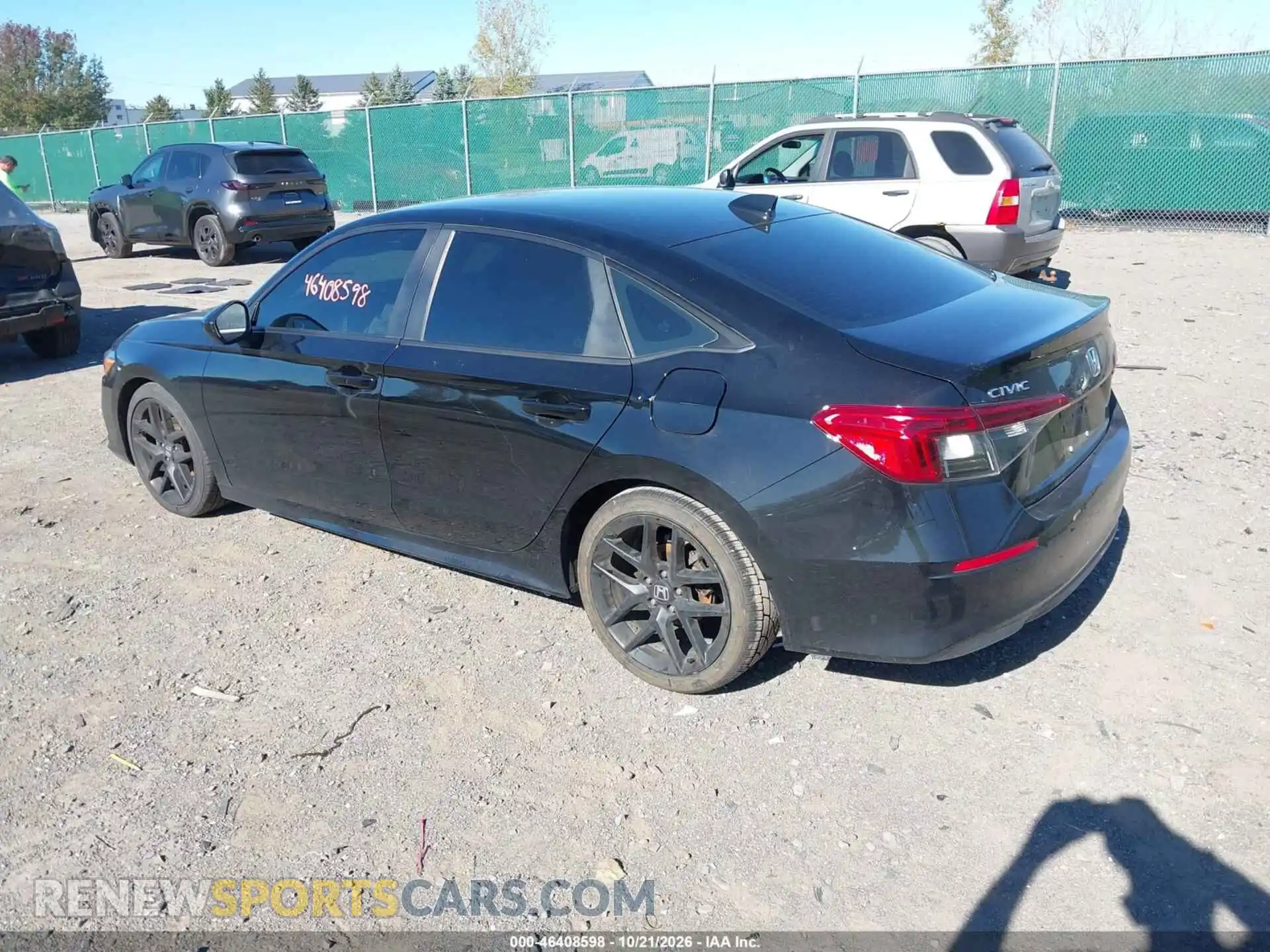 3 Photograph of a damaged car 2HGFE2F56NH601072 HONDA CIVIC 2022