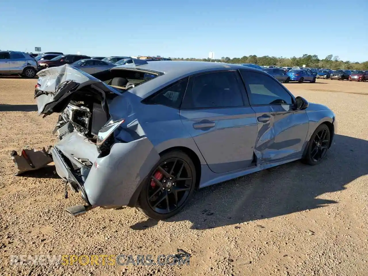 3 Photograph of a damaged car 2HGFE2F56NH601573 HONDA CIVIC 2022