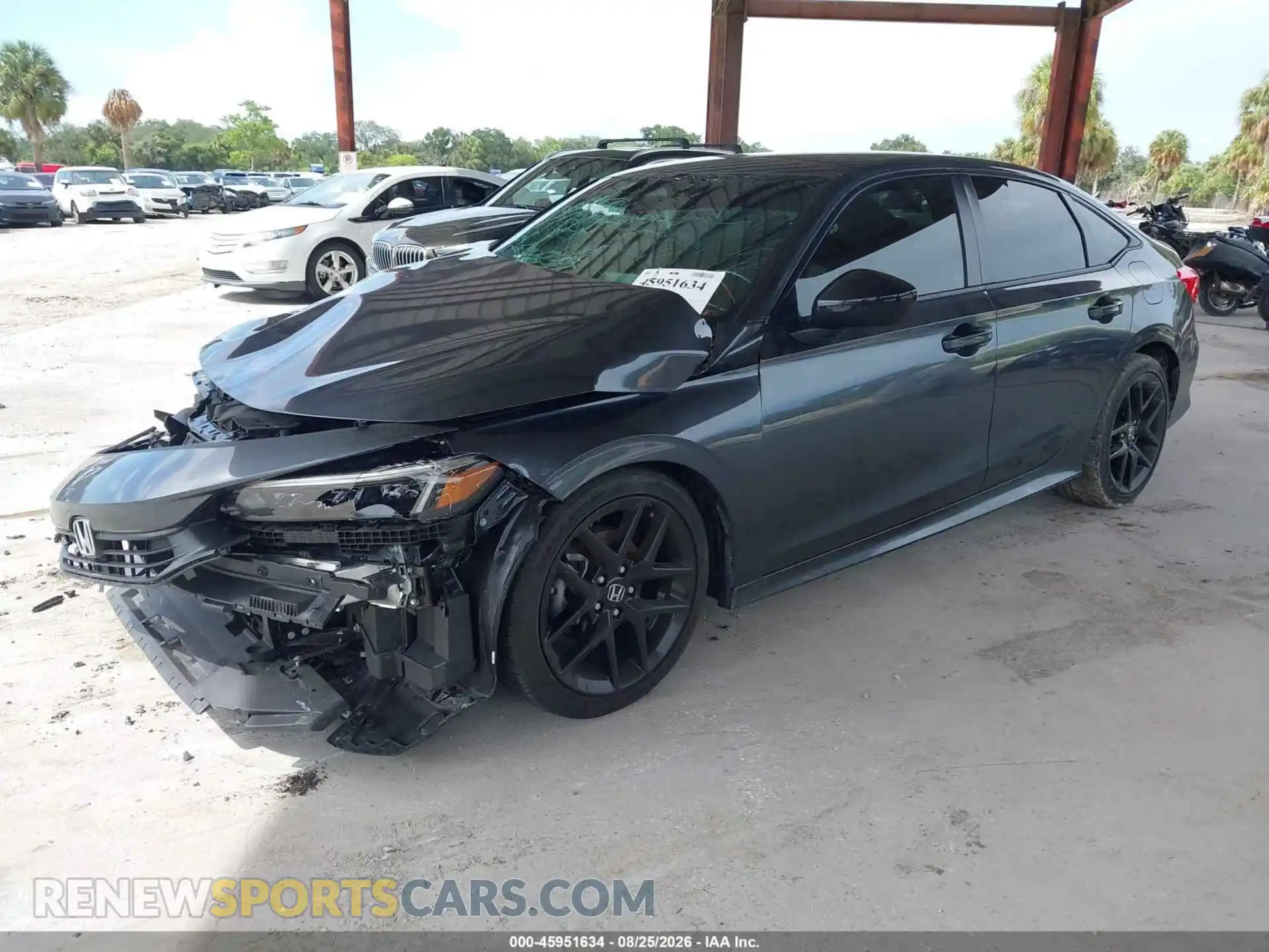 2 Photograph of a damaged car 2HGFE2F56NH603887 HONDA CIVIC 2022