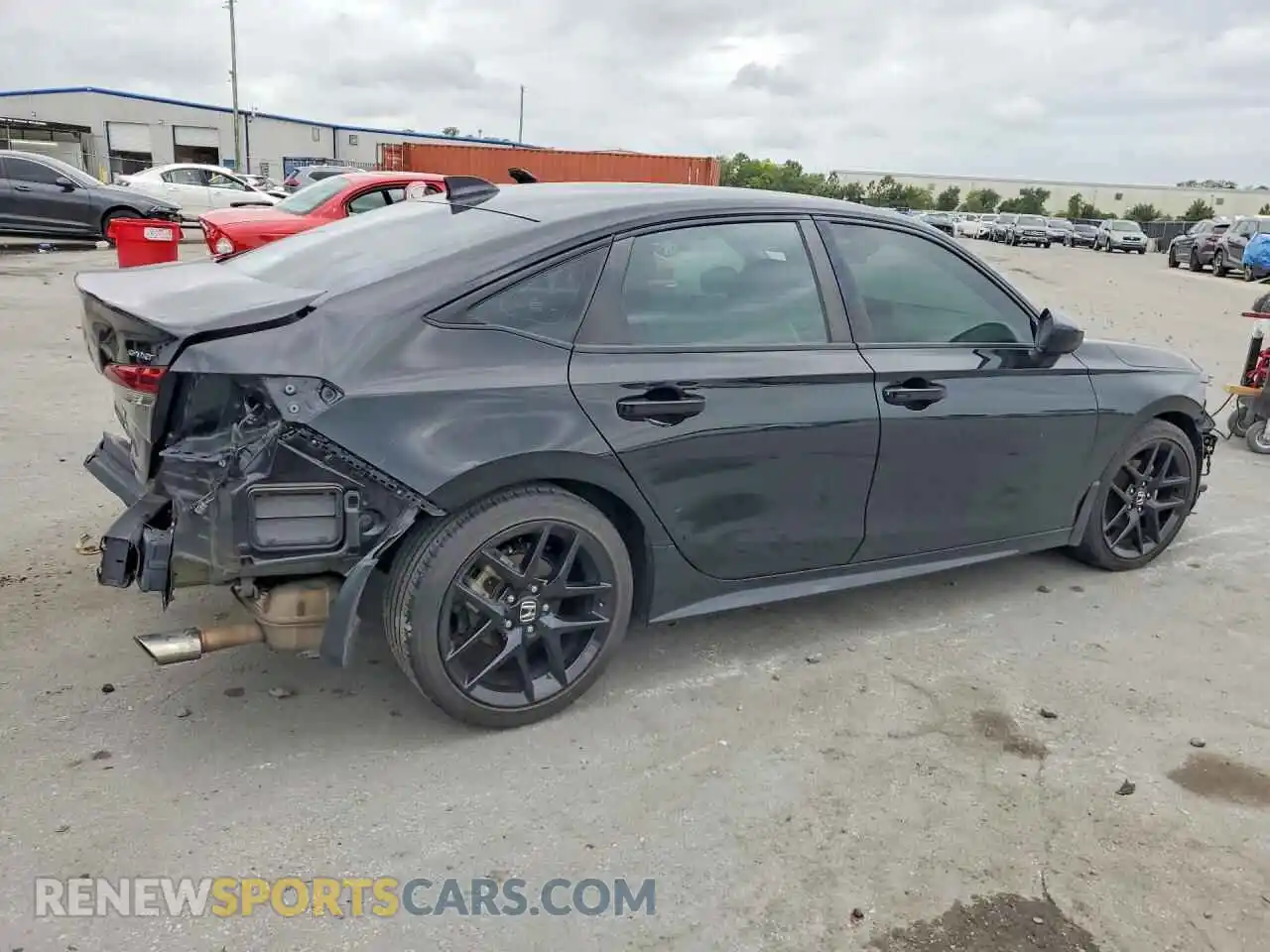 3 fotografías del automóvil dañado 2HGFE2F56NH608121 HONDA CIVIC 2022