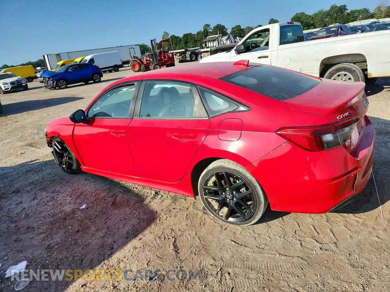 2 Фотография поврежденного автомобиля 2HGFE2F57NH507251 HONDA CIVIC 2022