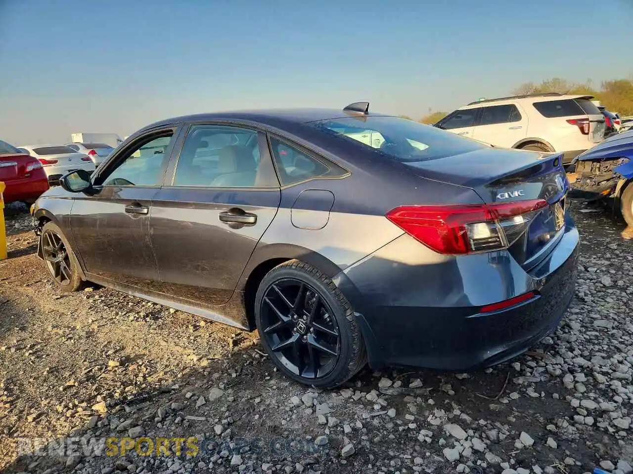 2 Photograph of a damaged car 2HGFE2F57NH539231 HONDA CIVIC 2022