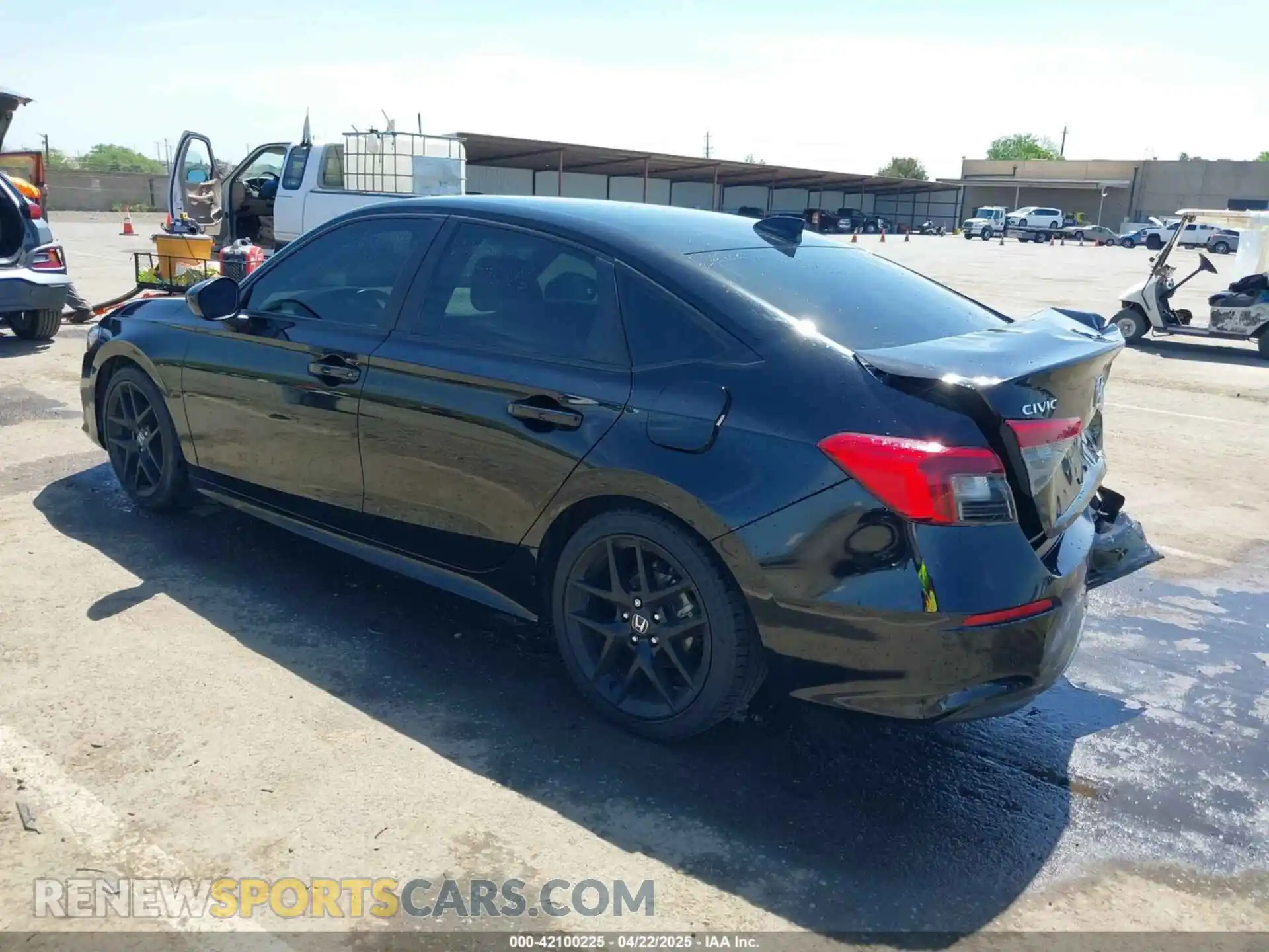 3 Photograph of a damaged car 2HGFE2F57NH540976 HONDA CIVIC 2022