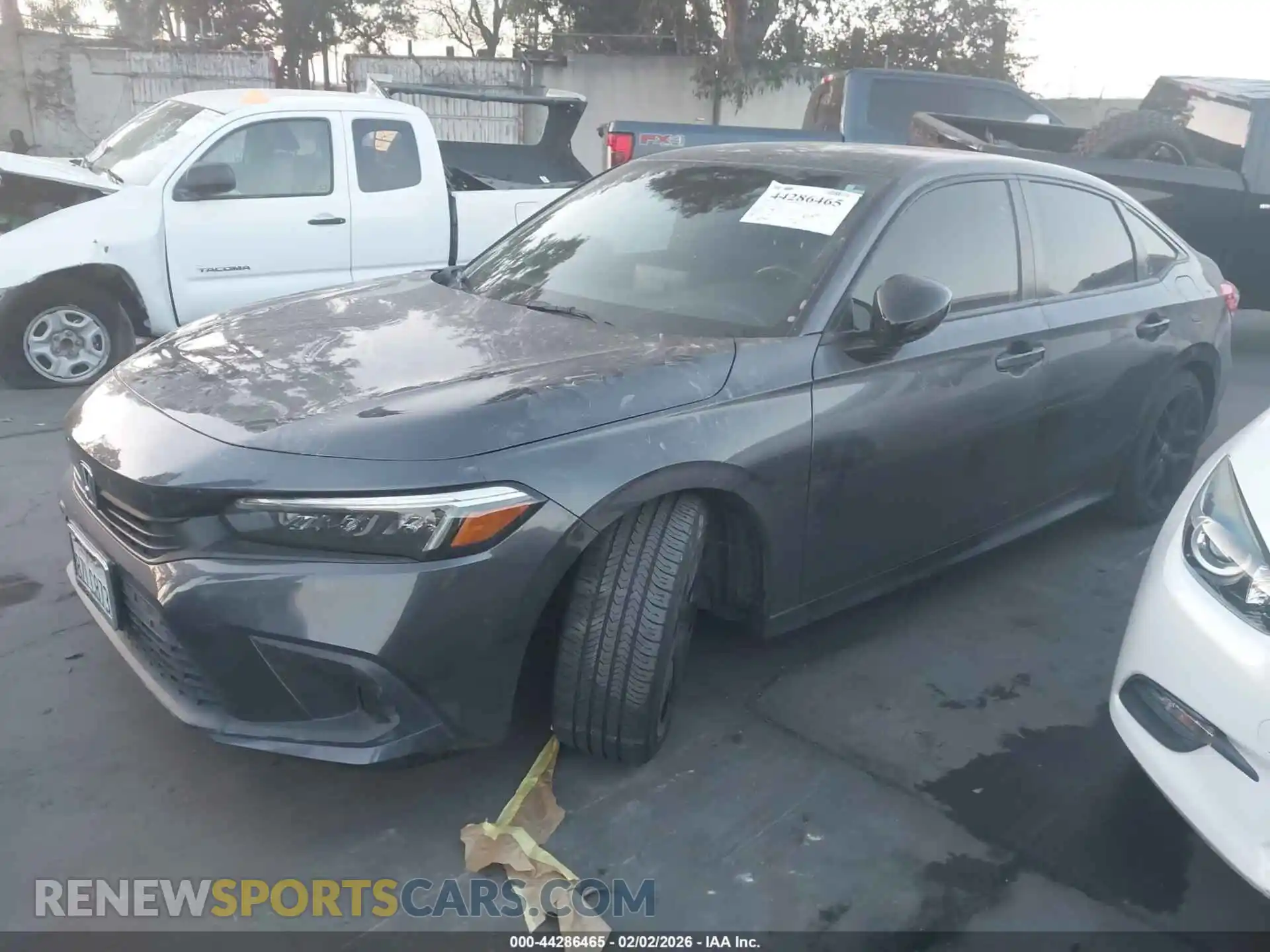 2 Photograph of a damaged car 2HGFE2F57NH552190 HONDA CIVIC 2022
