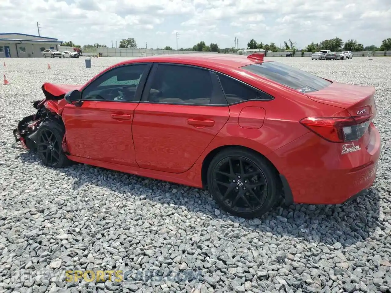 2 Photograph of a damaged car 2HGFE2F57NH553355 HONDA CIVIC 2022