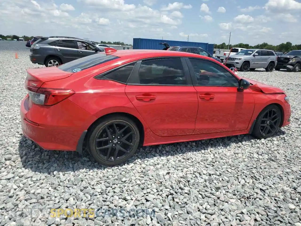 3 Photograph of a damaged car 2HGFE2F57NH553355 HONDA CIVIC 2022