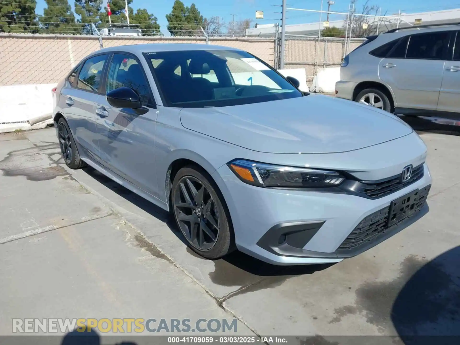 1 Photograph of a damaged car 2HGFE2F57NH600299 HONDA CIVIC 2022