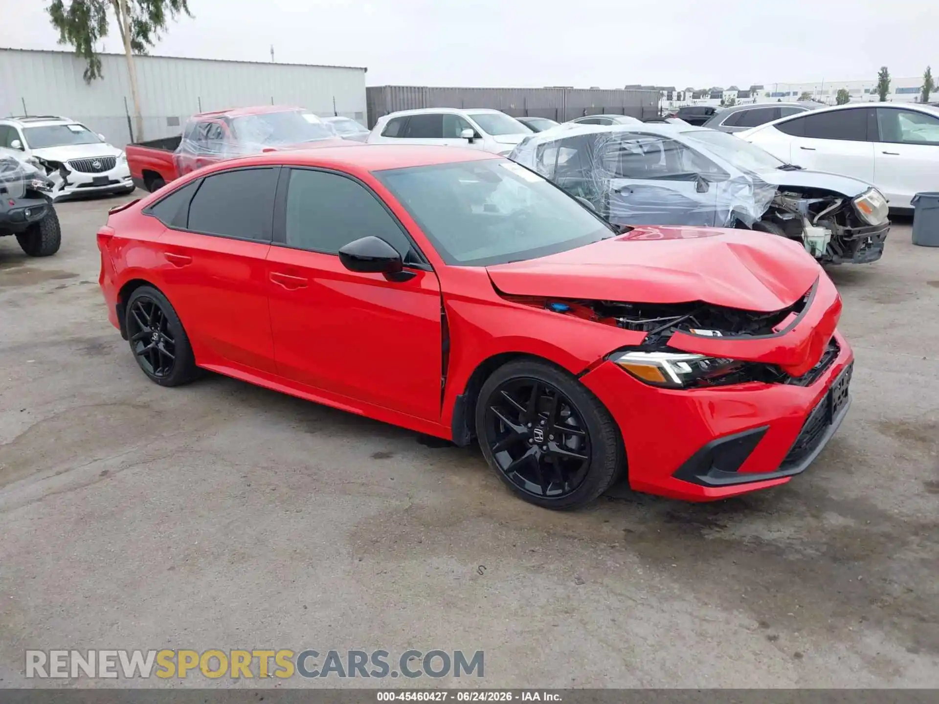 1 Фотография поврежденного автомобиля 2HGFE2F57NH609066 HONDA CIVIC 2022