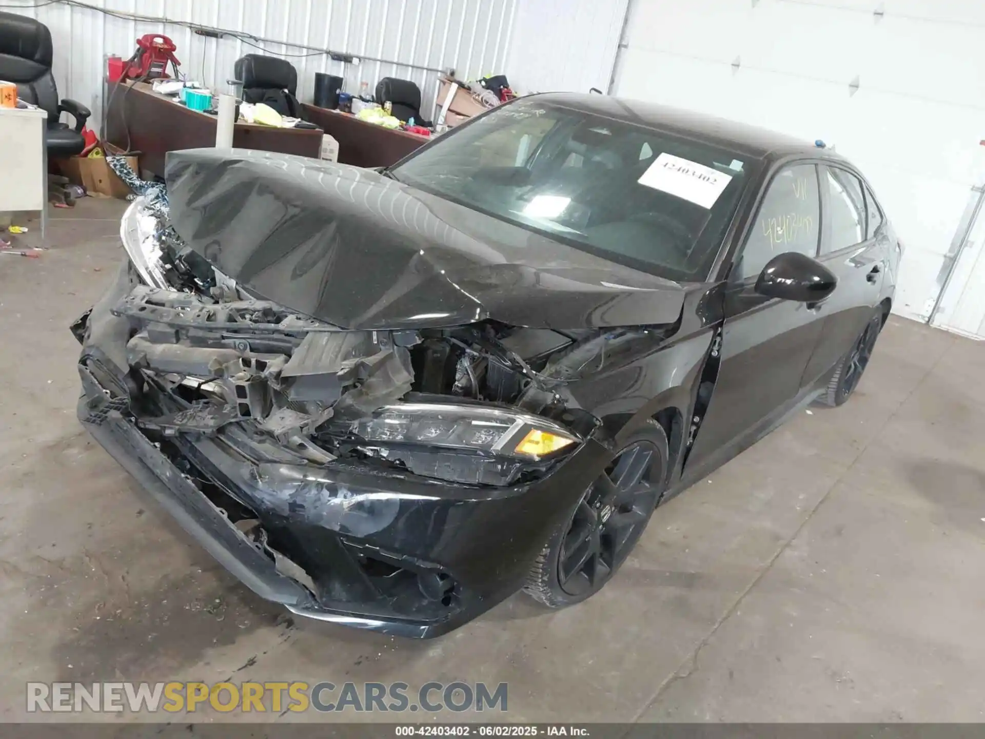 2 Photograph of a damaged car 2HGFE2F57NH609097 HONDA CIVIC 2022