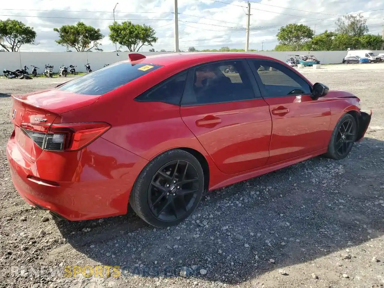 3 Photograph of a damaged car 2HGFE2F58NH521014 HONDA CIVIC 2022