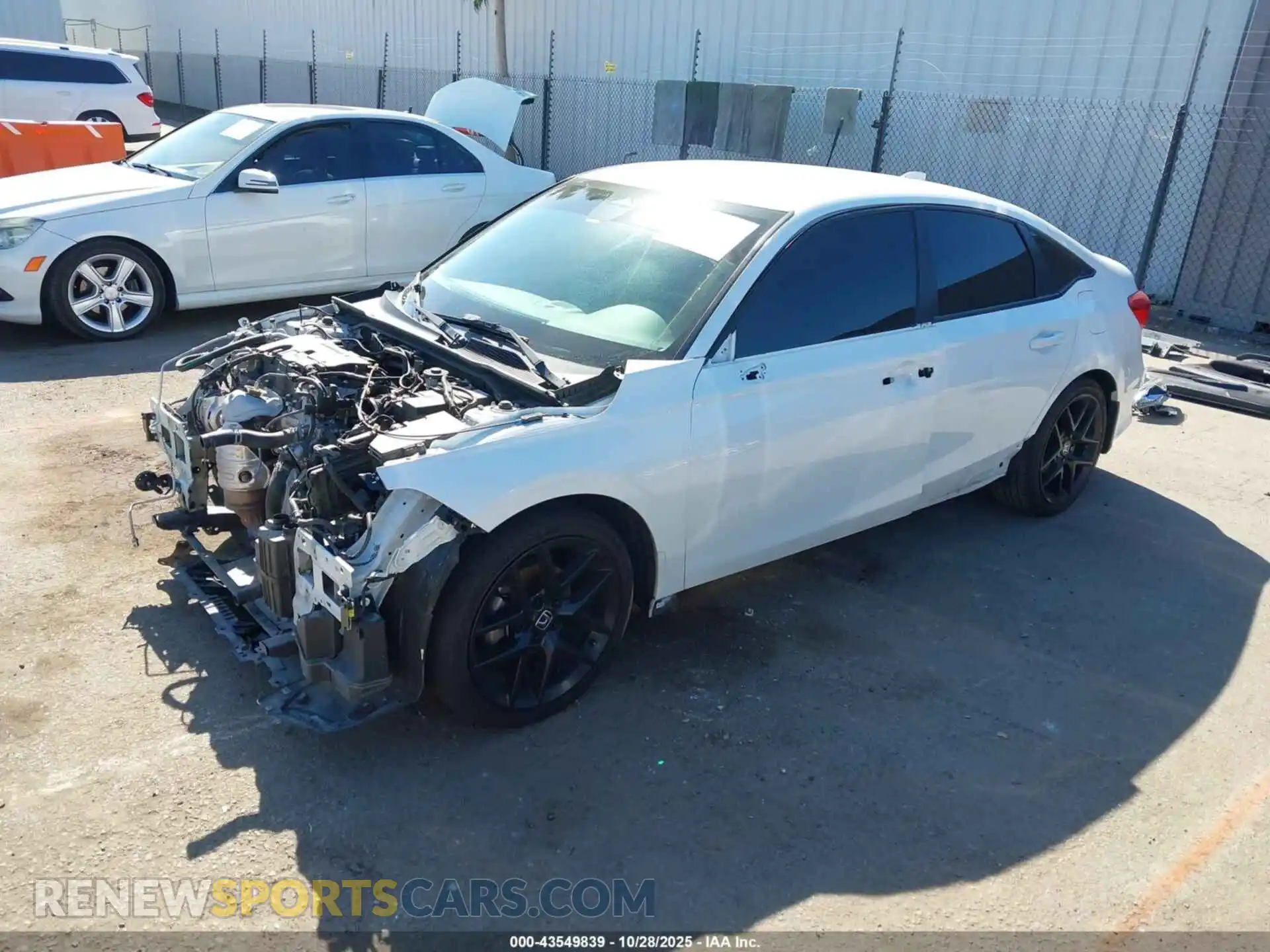 2 Photograph of a damaged car 2HGFE2F58NH535818 HONDA CIVIC 2022