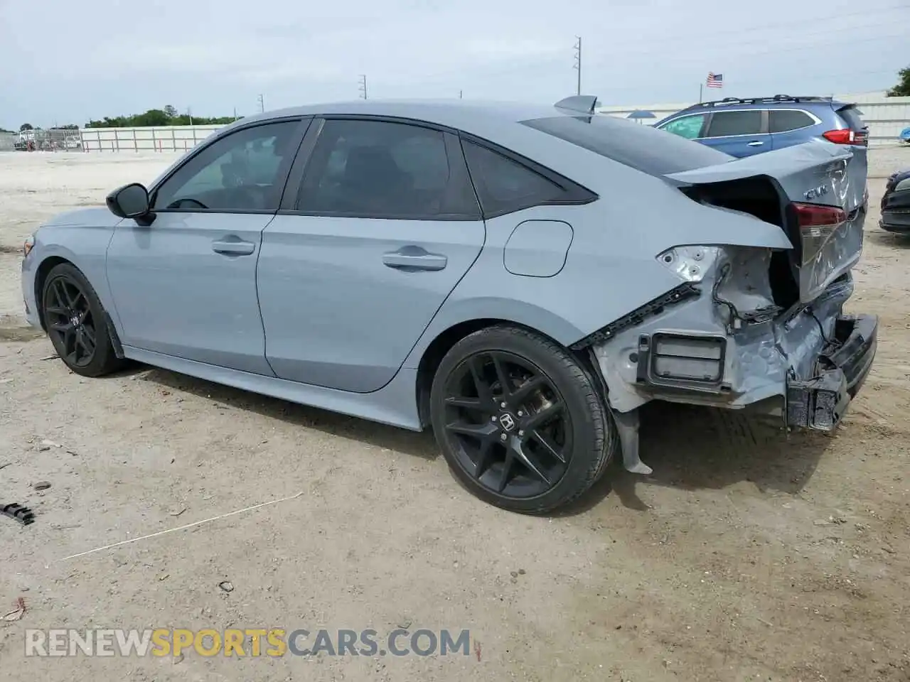 2 Photograph of a damaged car 2HGFE2F58NH542929 HONDA CIVIC 2022