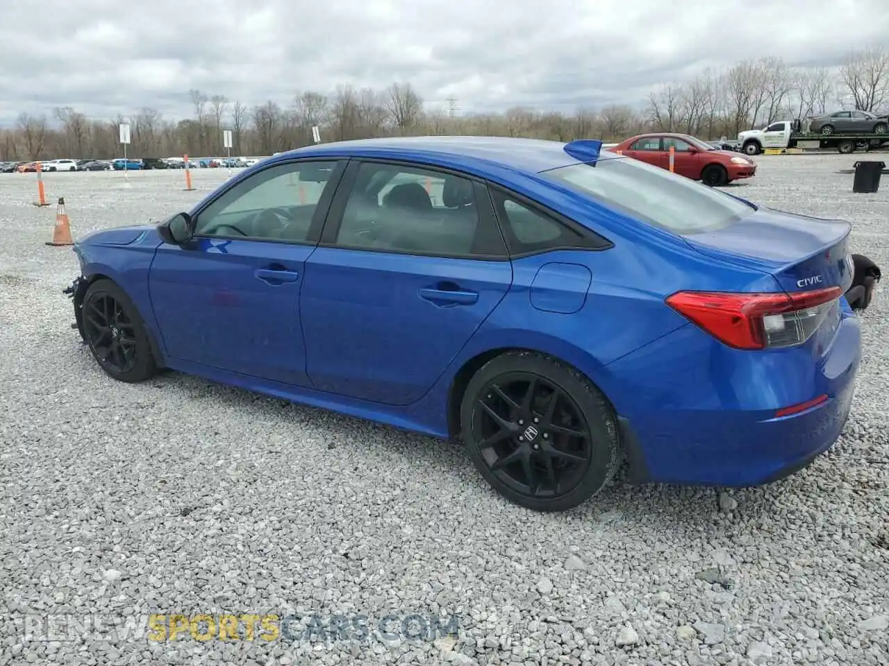 2 Photograph of a damaged car 2HGFE2F58NH560590 HONDA CIVIC 2022