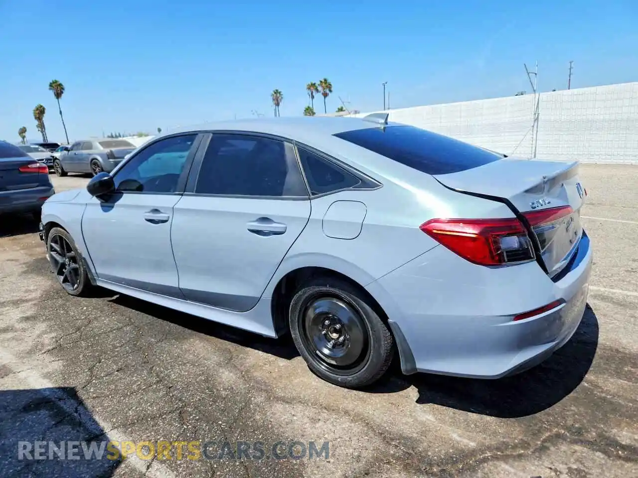 2 Photograph of a damaged car 2HGFE2F58NH595694 HONDA CIVIC 2022