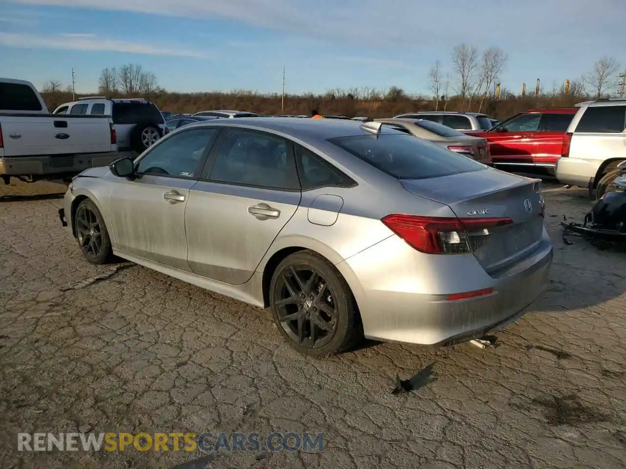 2 Photograph of a damaged car 2HGFE2F58NH596151 HONDA CIVIC 2022