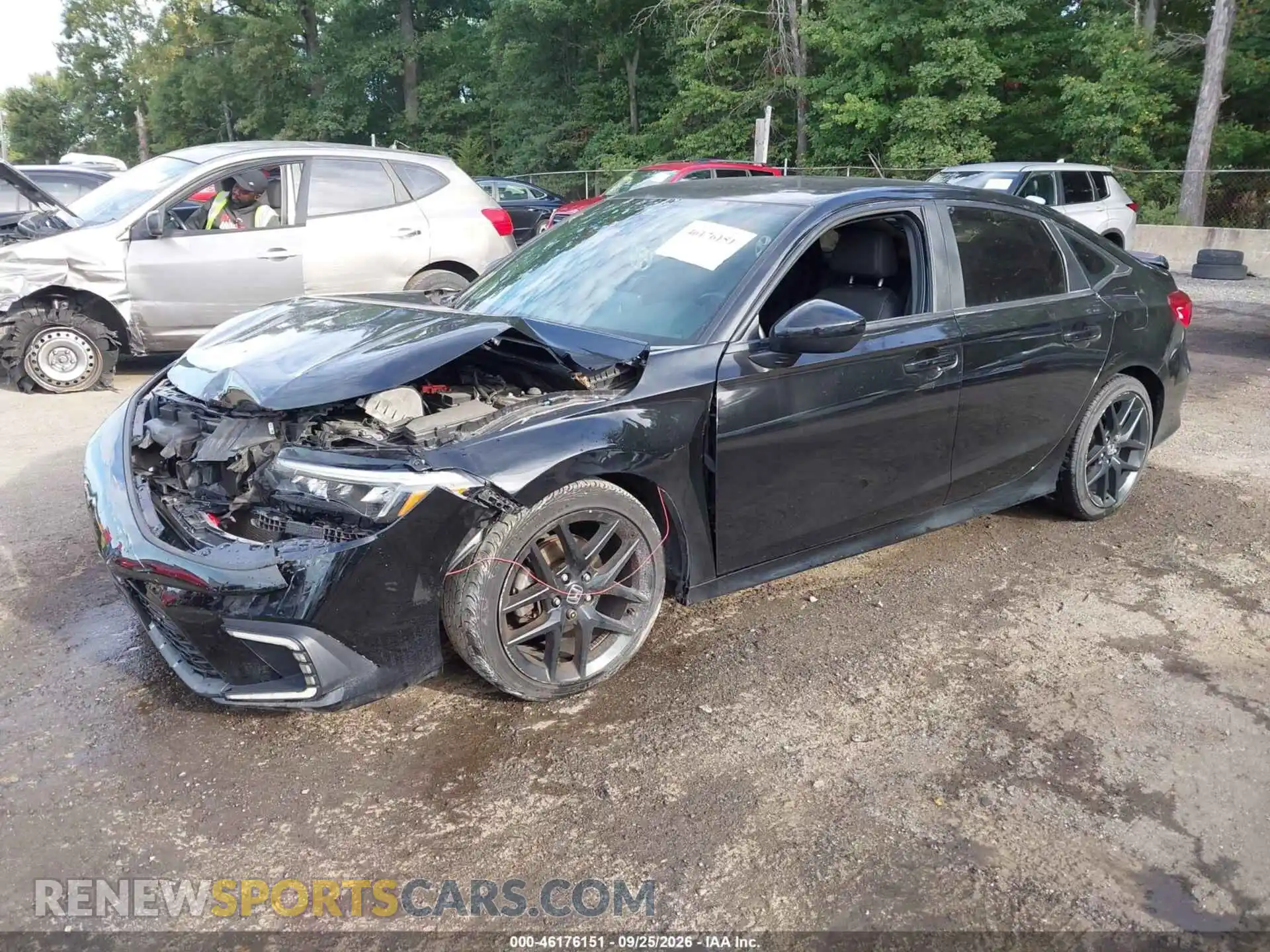 2 Photograph of a damaged car 2HGFE2F58NH598174 HONDA CIVIC 2022