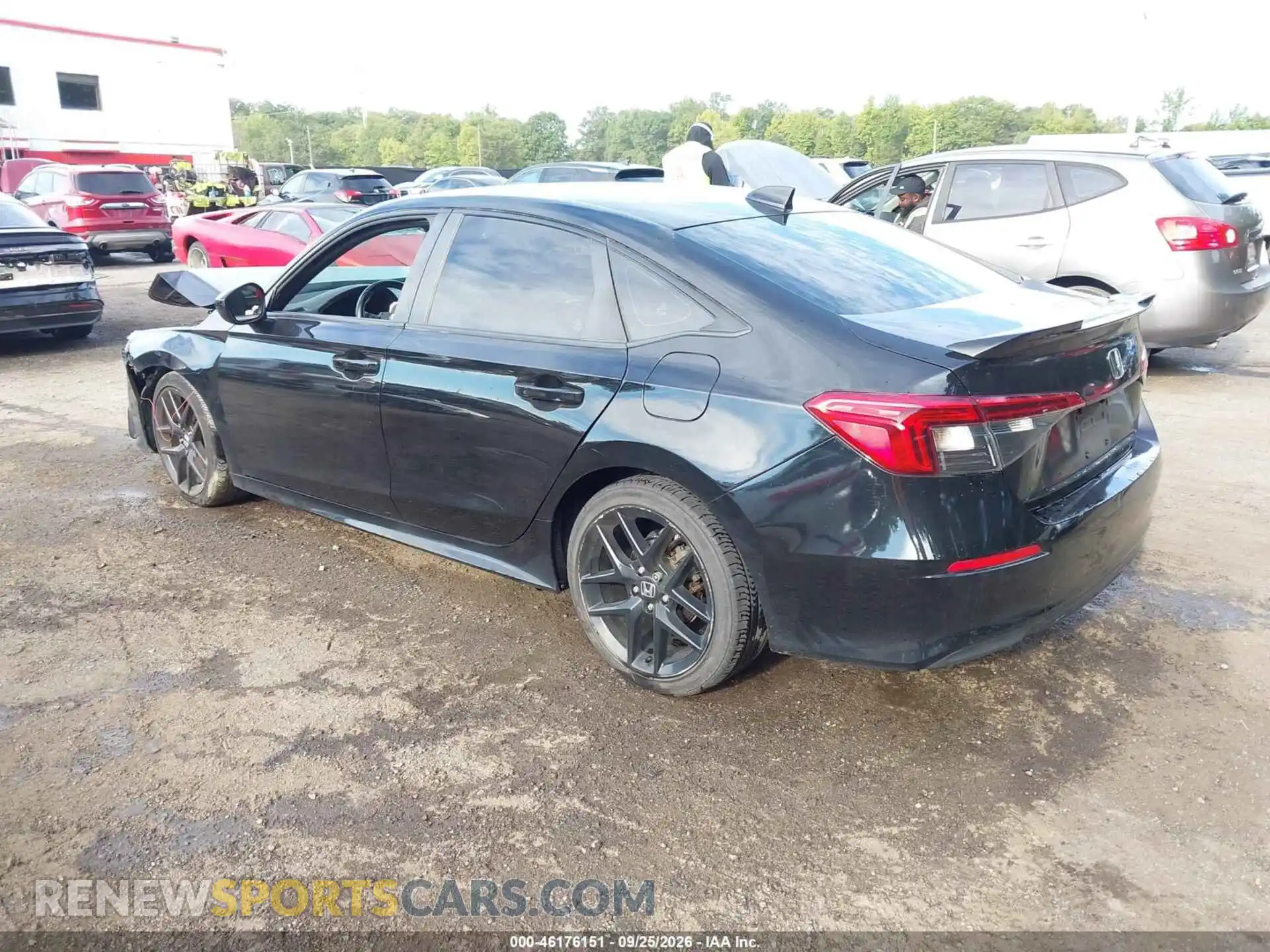 3 Photograph of a damaged car 2HGFE2F58NH598174 HONDA CIVIC 2022