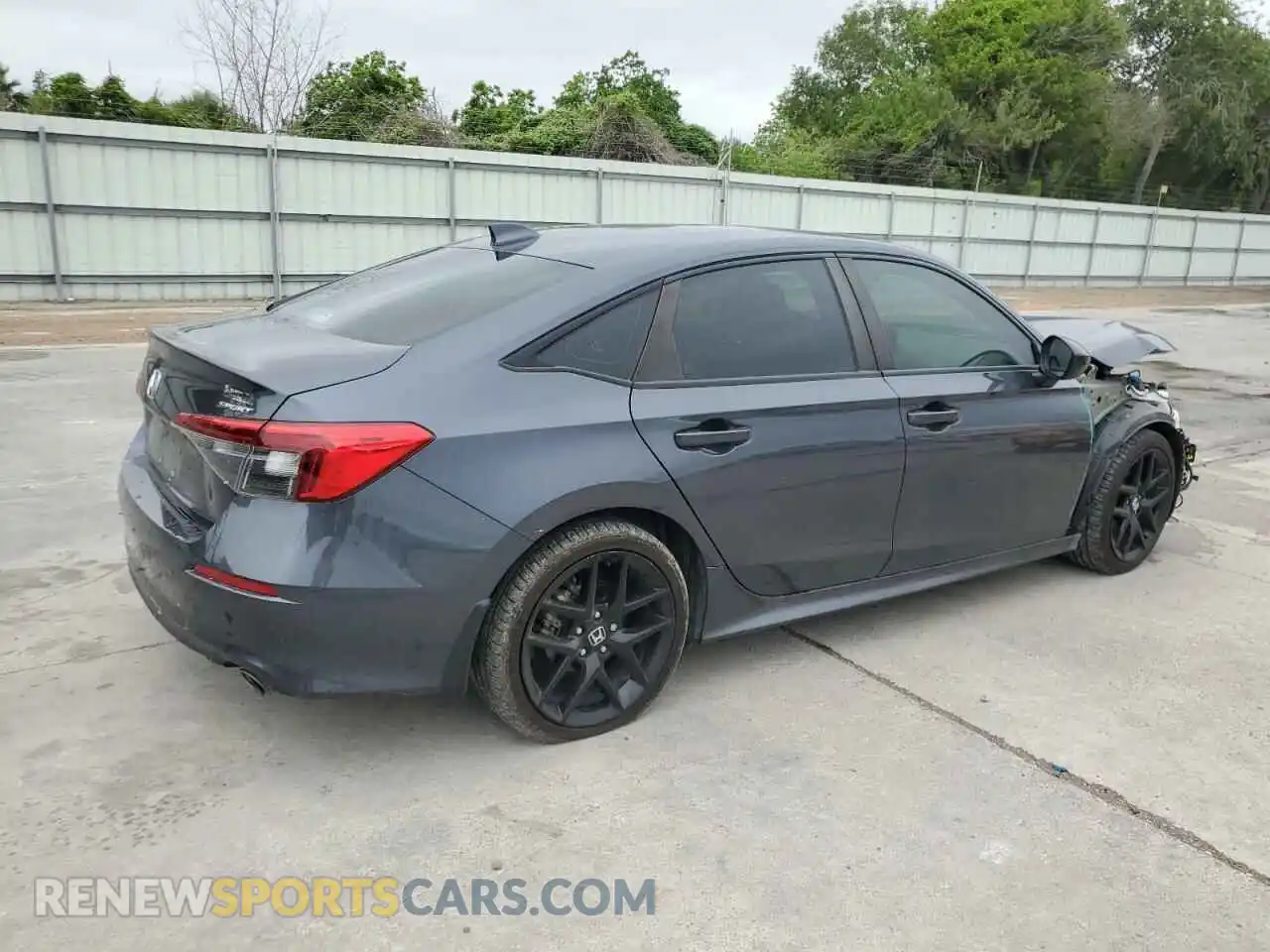 3 Photograph of a damaged car 2HGFE2F58NH603826 HONDA CIVIC 2022