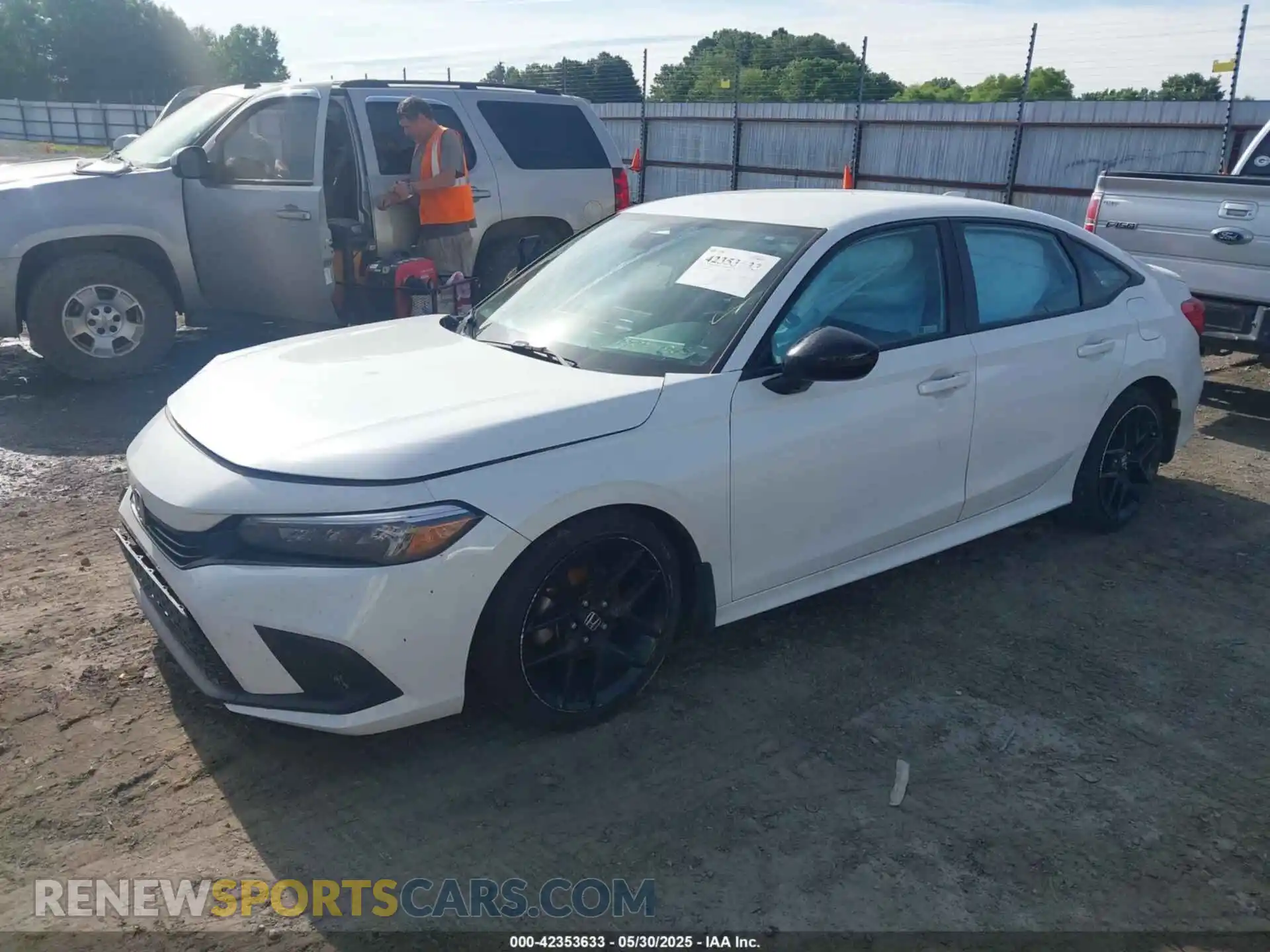 2 Фотография поврежденного автомобиля 2HGFE2F58NH610243 HONDA CIVIC 2022