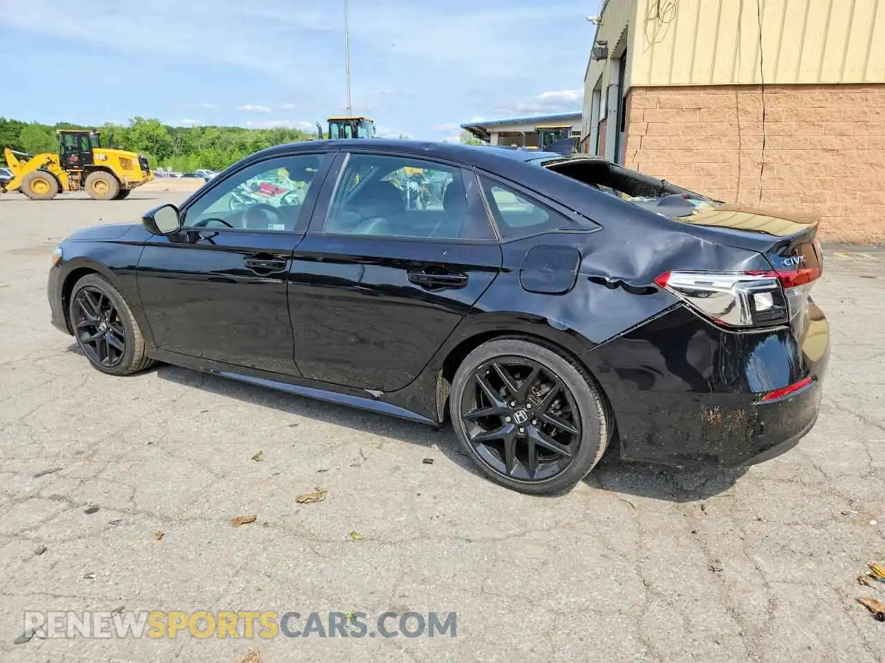 2 fotografías del automóvil dañado 2HGFE2F59NH507624 HONDA CIVIC 2022
