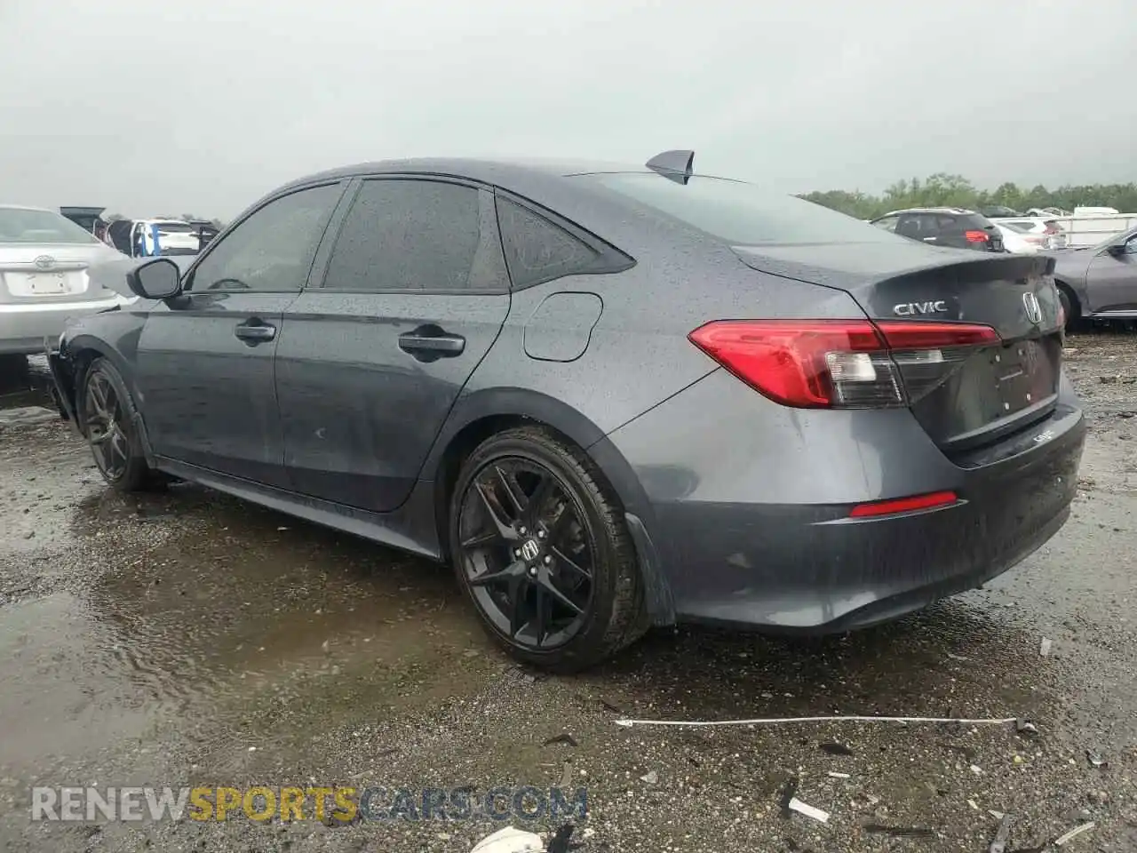 2 Photograph of a damaged car 2HGFE2F59NH521698 HONDA CIVIC 2022